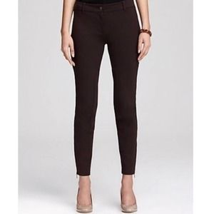 Eileen Fisher Women's Black Riding Ankle Zip Stretch Pants S